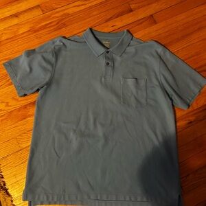 L.L. Bean Slate Polo Shirt